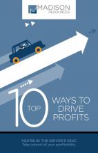 10 ways to drive profits